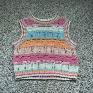 Cotton On Multicolor Striped Tank Top